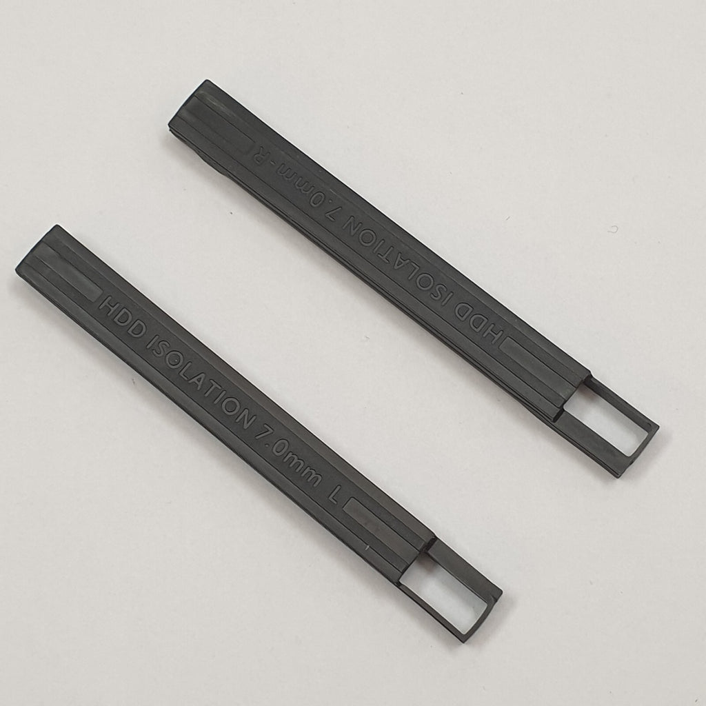 Dell Latitude E6330 HDD Festplatten Halterung Schienen Isolation 7.0mm Set – Bild 2