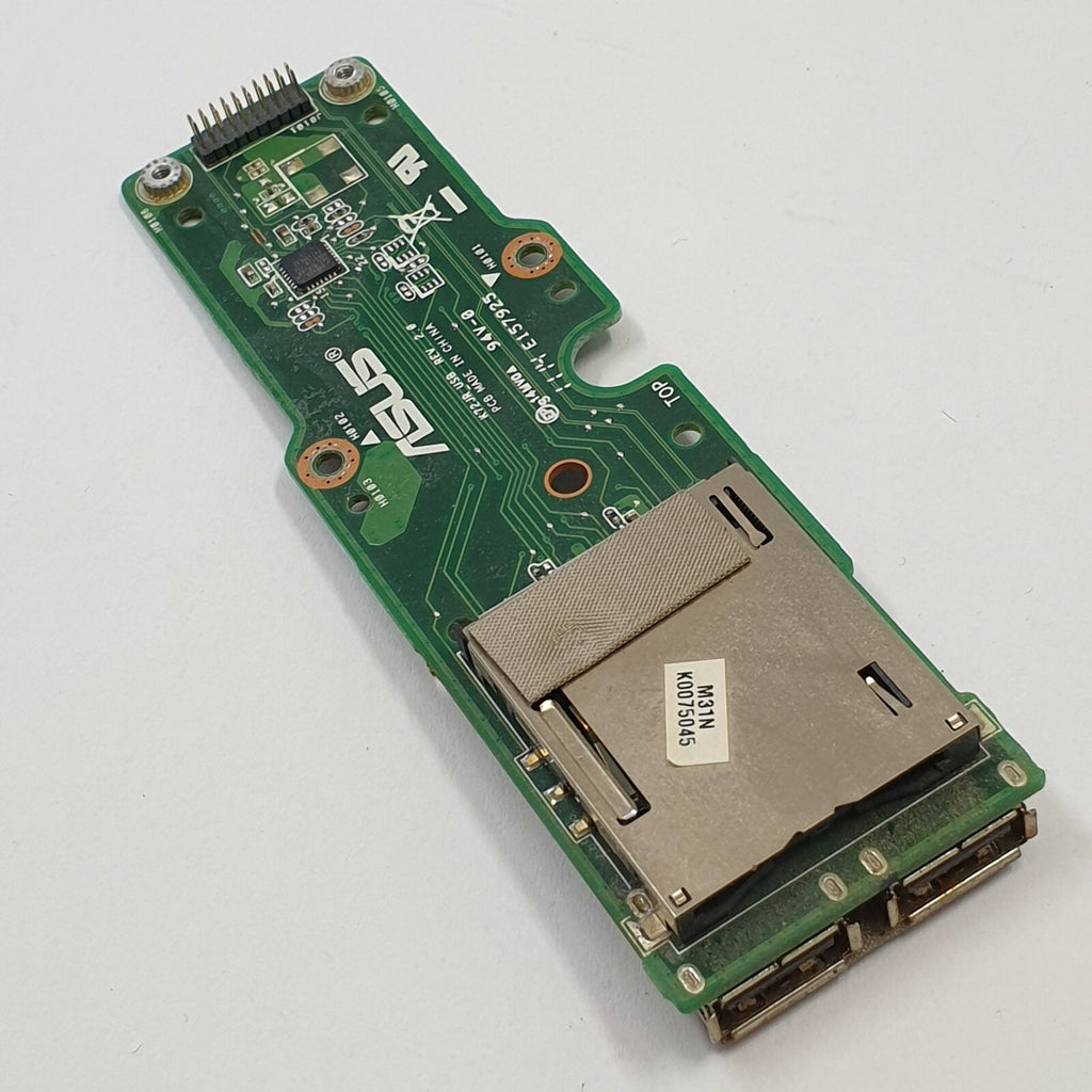 Asus X72J USB Card Reader Board Platine I/O Board