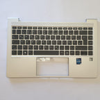 HP EliteBook 640 G9 Handauflage Tastatur Deutsch QWERTZ Palmrest Keyboard