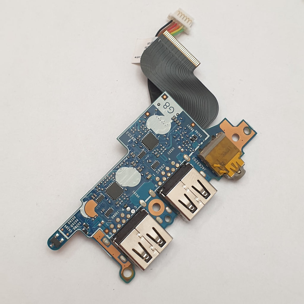 HP Elitebook 840 G8 USB Audio Board I/O Platine USB Port Headset Anschluss – Bild 2