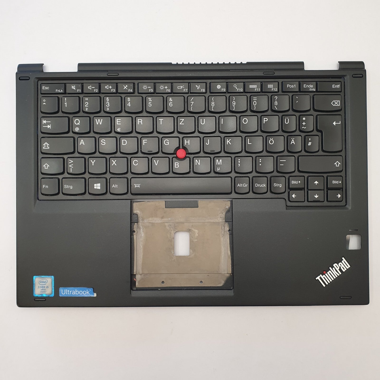 Lenovo ThinkPad Yoga 260 Handauflage mit Tastatur DE Gehäuse Palmrest Palm Rest