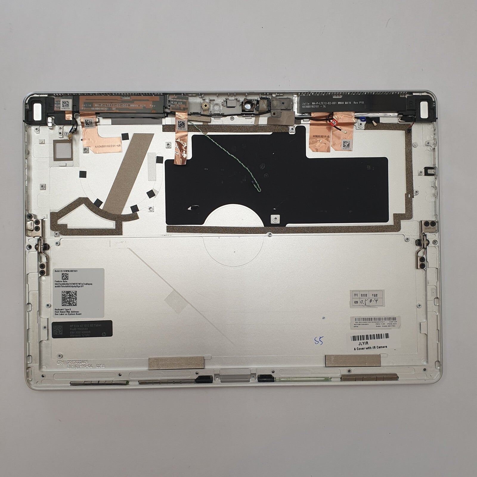 HP Elite X2 1012 G2 Displaydeckel Gehäuse Rückseite Top Lid A Cover – Bild 2