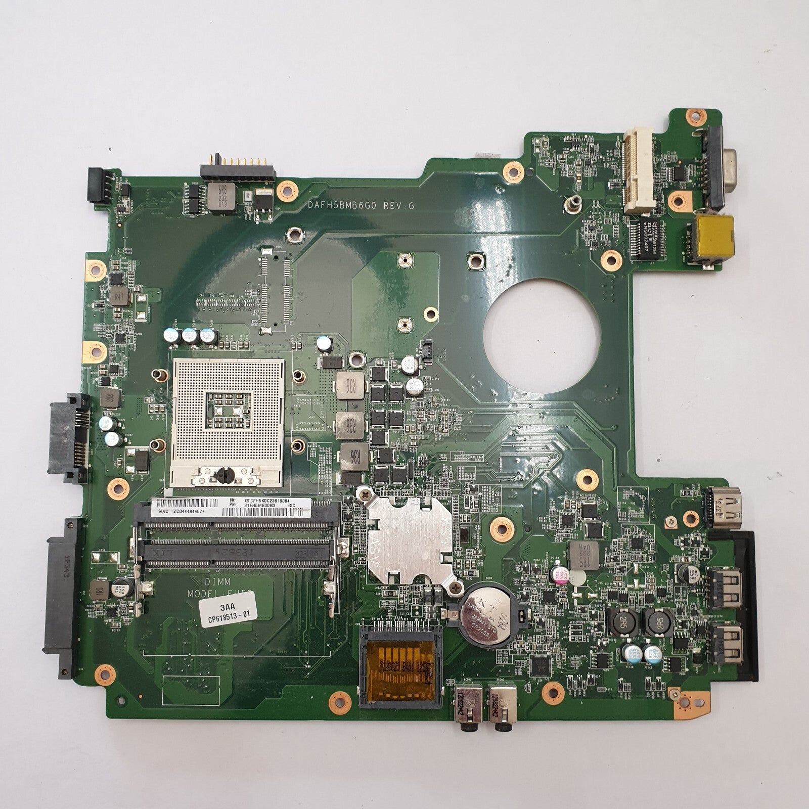 Fujitsu LifeBook A512 Mainboard Intel Sockel G2 Motherboard DAFH5BMB6G0
