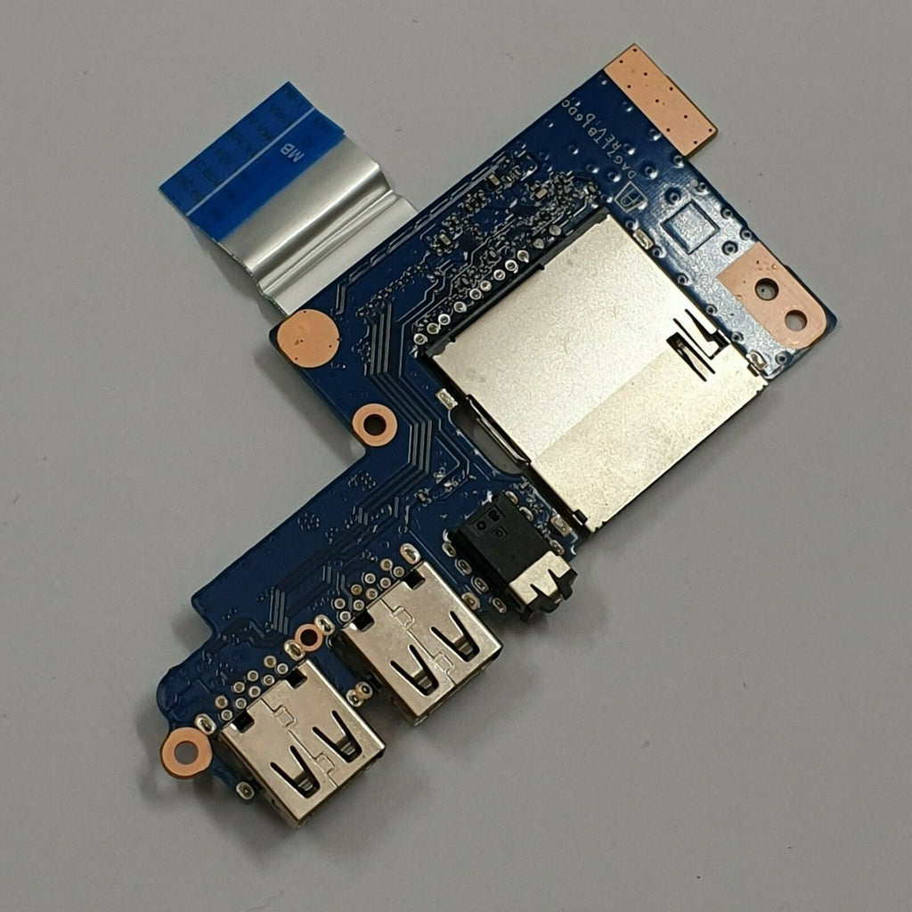 HP 14-bp 14-bp0 USB Audio Kartenleser I/O Board USB Port SD Card Reader – Bild 2