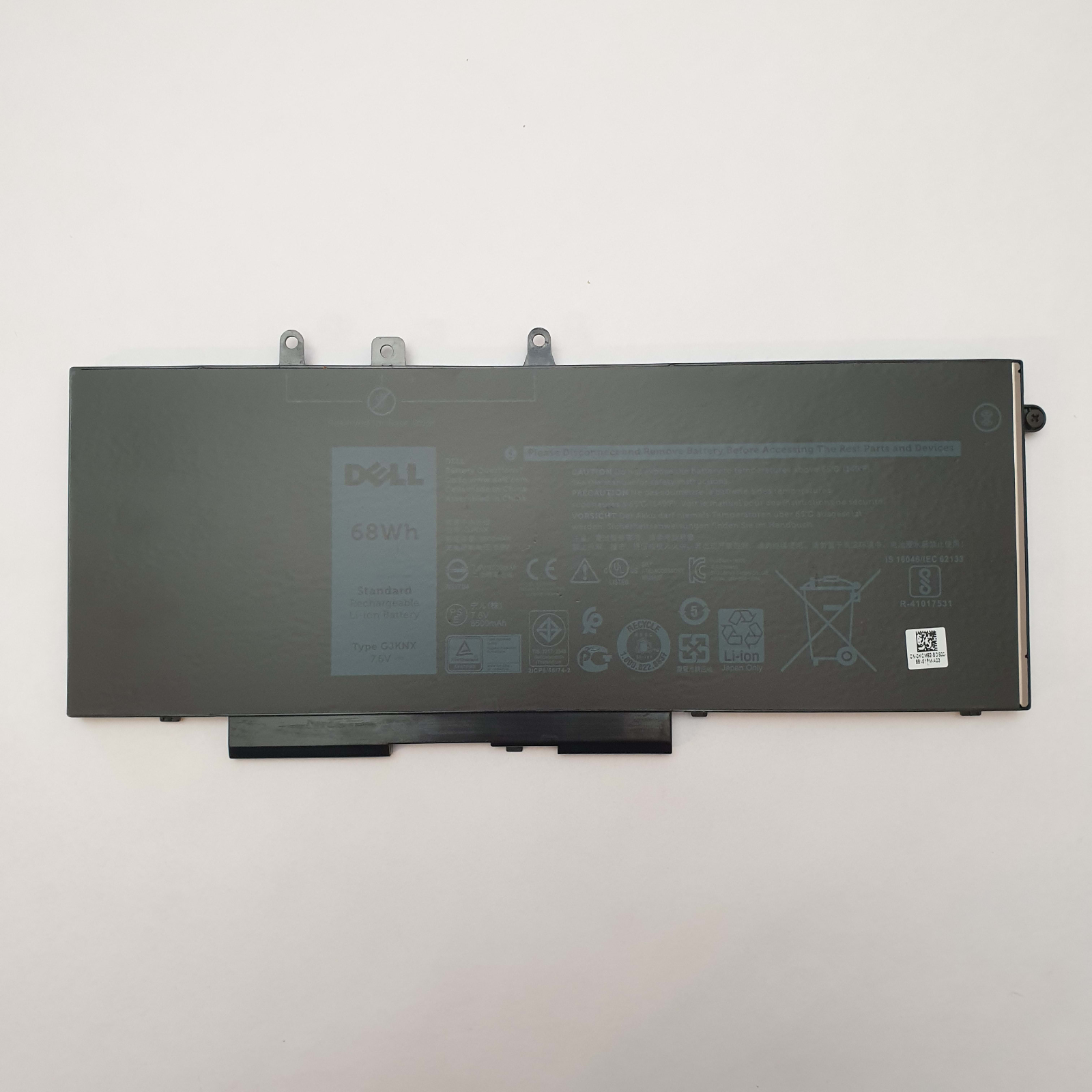 Dell Latitude 5290 Original Akku 8500mAh Li-ion Battery Pack