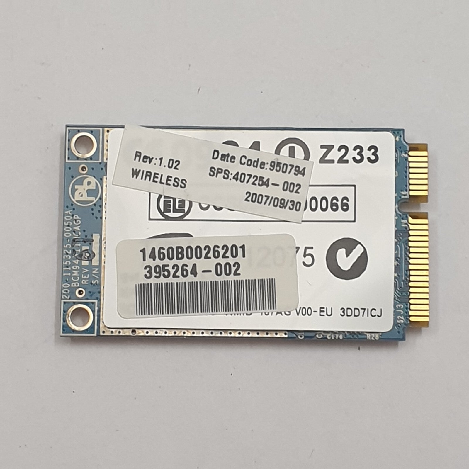 HP NC2400 WLAN Karte Wifi Card Wireless LAN Modul
