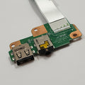HP Pavilion Sleekbook 15z-b001 USB Audio Board I/O Platine mit Kabel