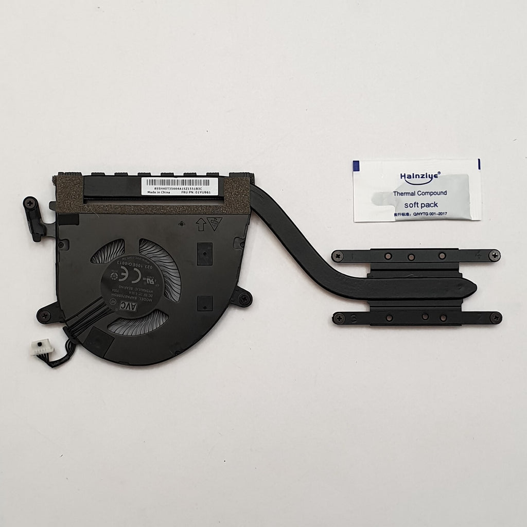 Lenovo Thinkpad X13 Yoga G1 Kühler Lüfter Wärmeleitpaste Fan Cooler Gen 1