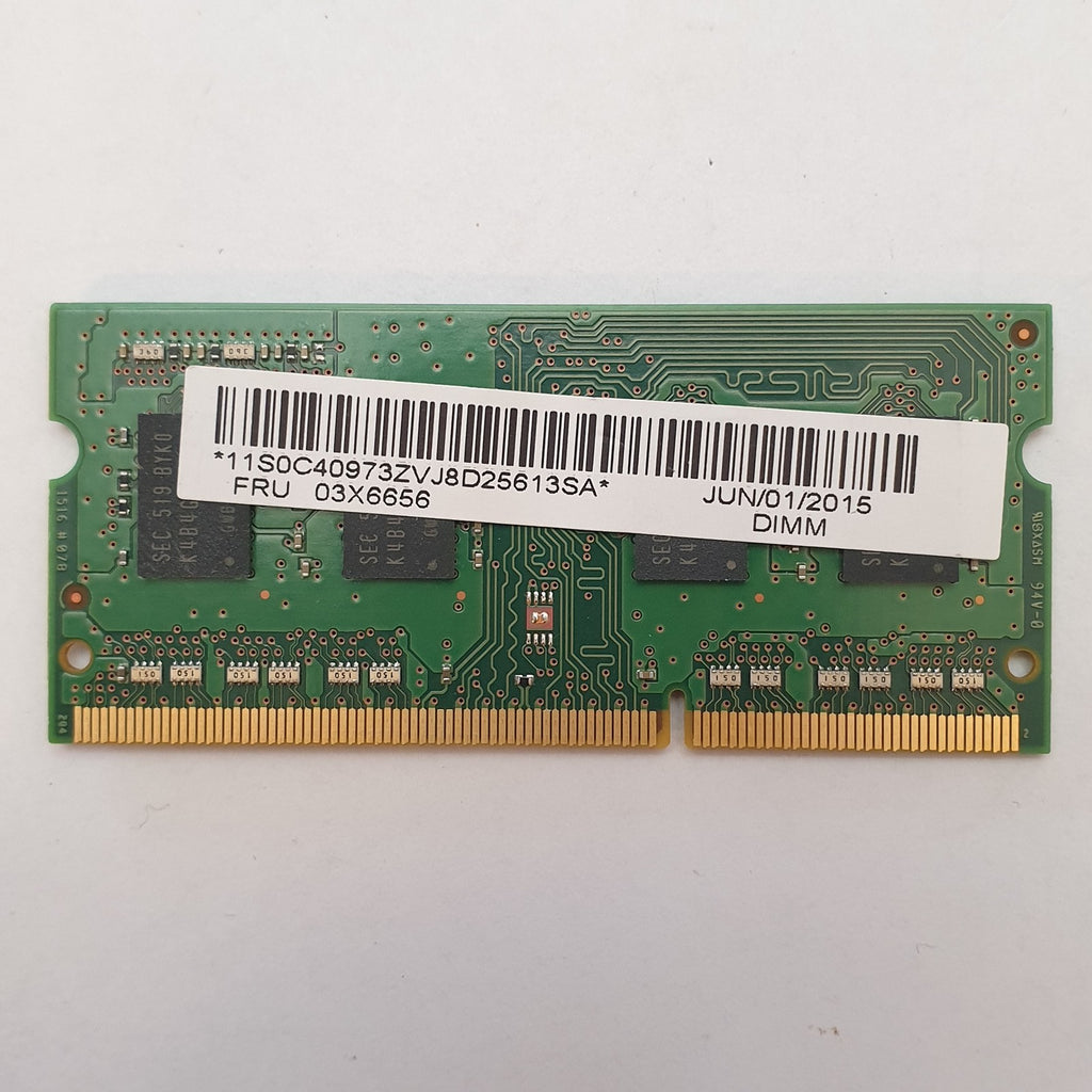 Samsung 4GB RAM DDR3 PC3L-12800S Notebook Speicher 1x4GB Modul