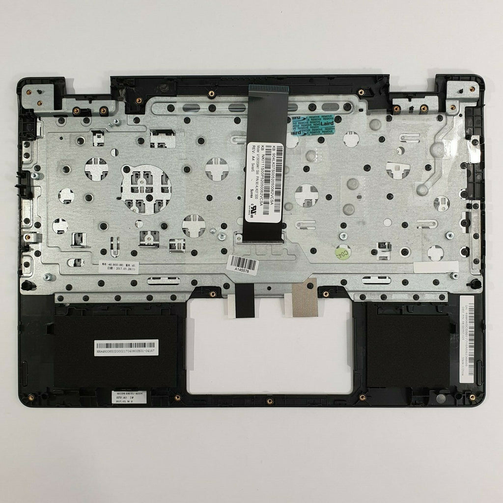 Acer AspireR3-131T Original Handauflage Tastatur Schweiz QWERTZ Palmrest – Bild 2