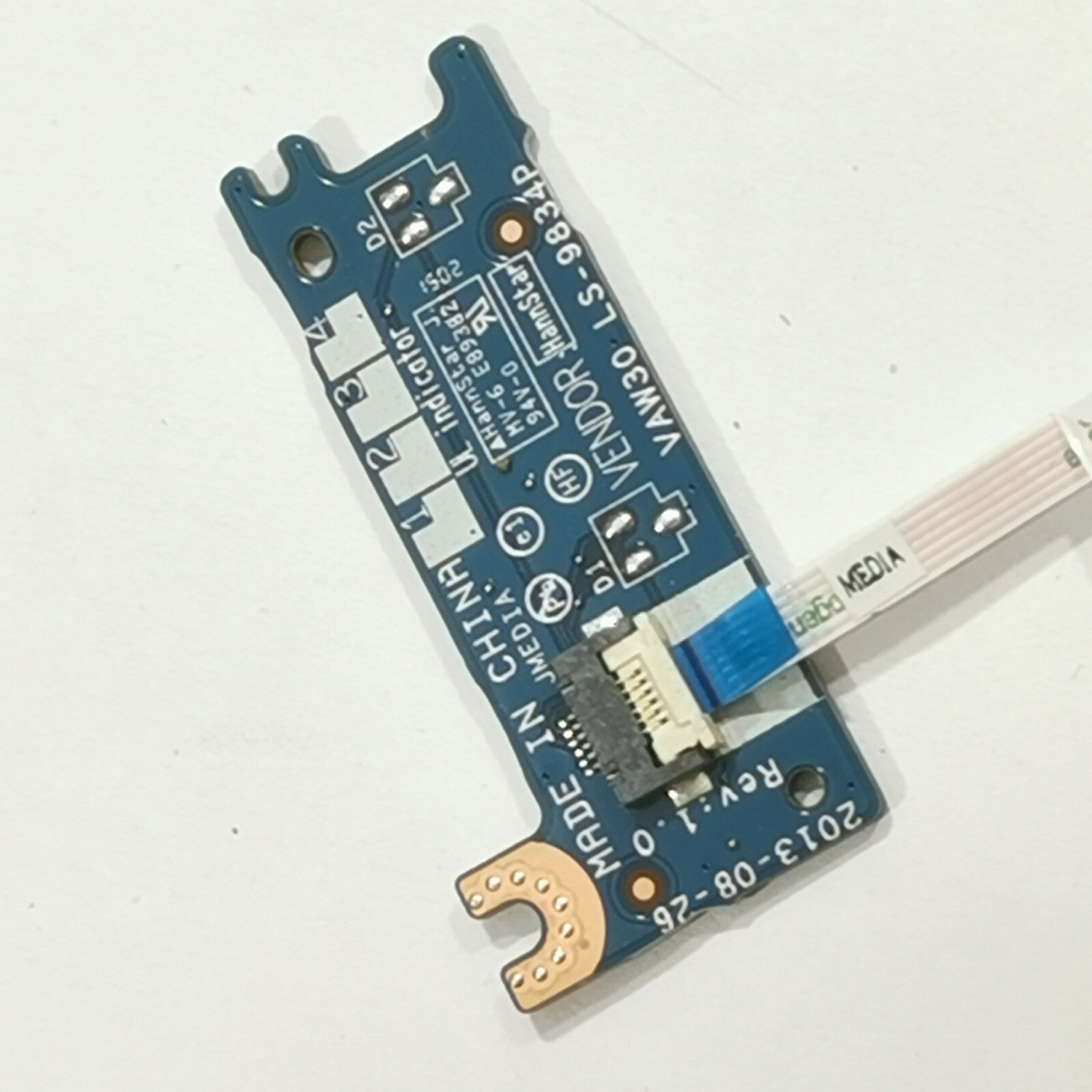 Dell Latitude E5540 Media Lautstärke Volume Board Control Panel Platine