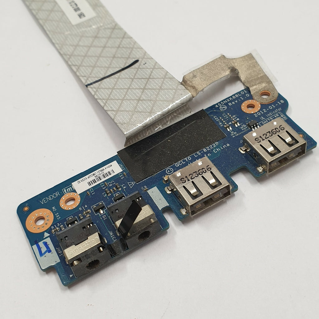 Asus K75VJ Audio Sound USB I/O Board mit Kabel