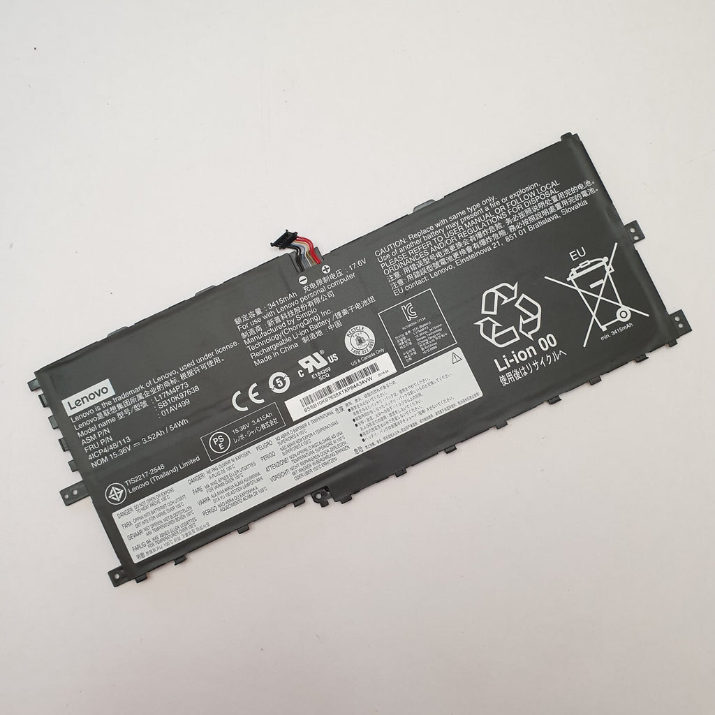 Lenovo ThinkPad X1 Yoga G3 Original Akku 3415mAh Li-ion Battery Pack