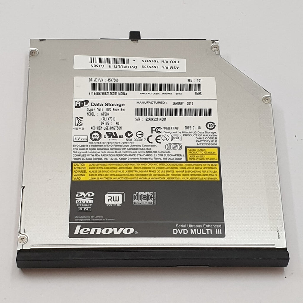 Lenovo ThinkPad X1 Helix DVD Laufwerk Brenner Super Multi DVD Multi III GT50N