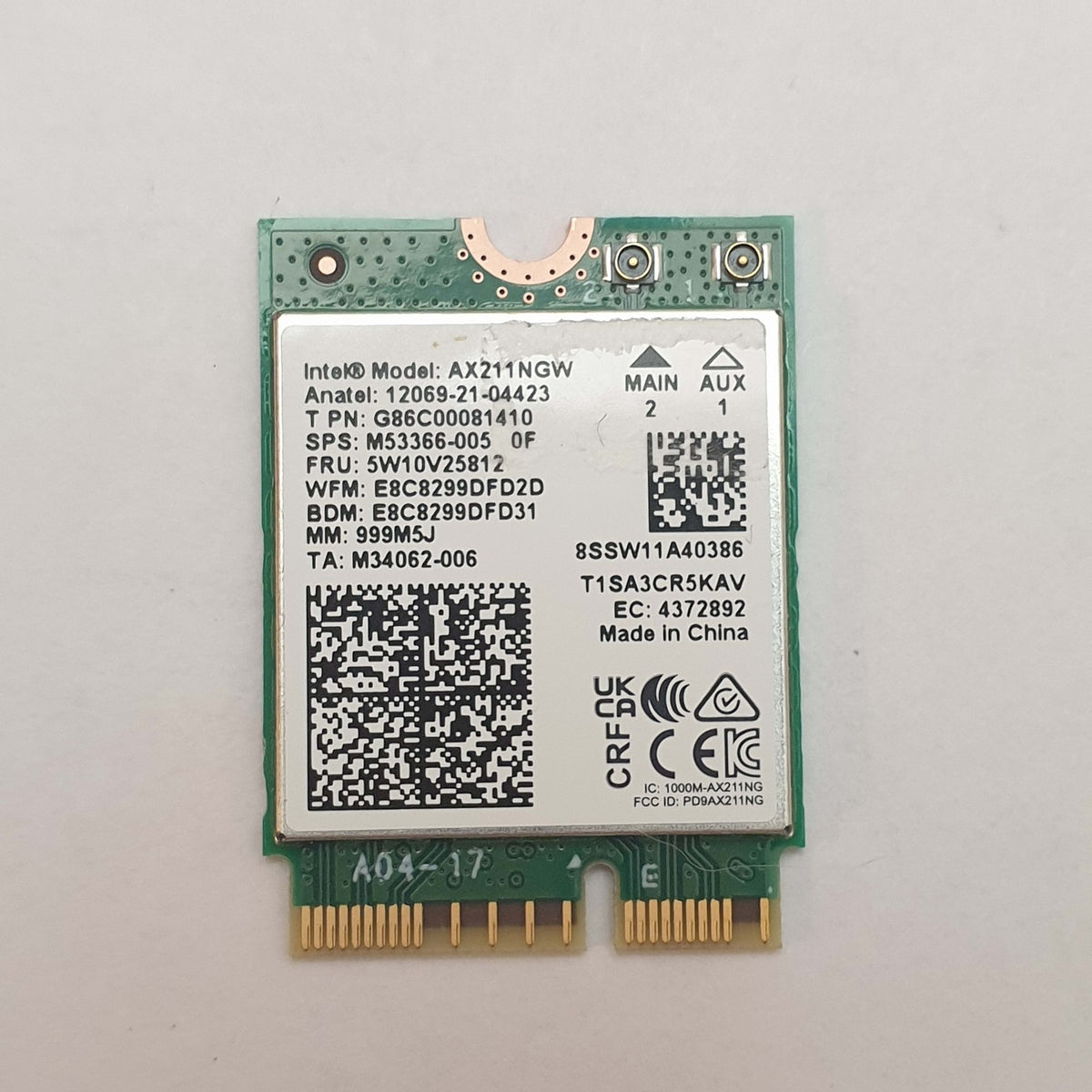 HP EliteBook 640 G10 WLAN Karte WiFi 6E Modul Wireless