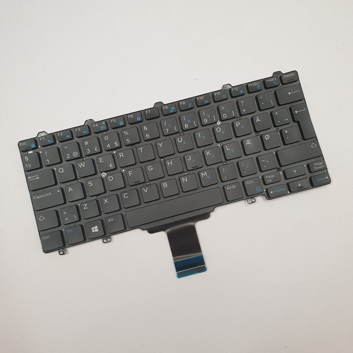Dell Latitude E7250 E5250 Original Tastatur Nordic Keyboard QWERTY