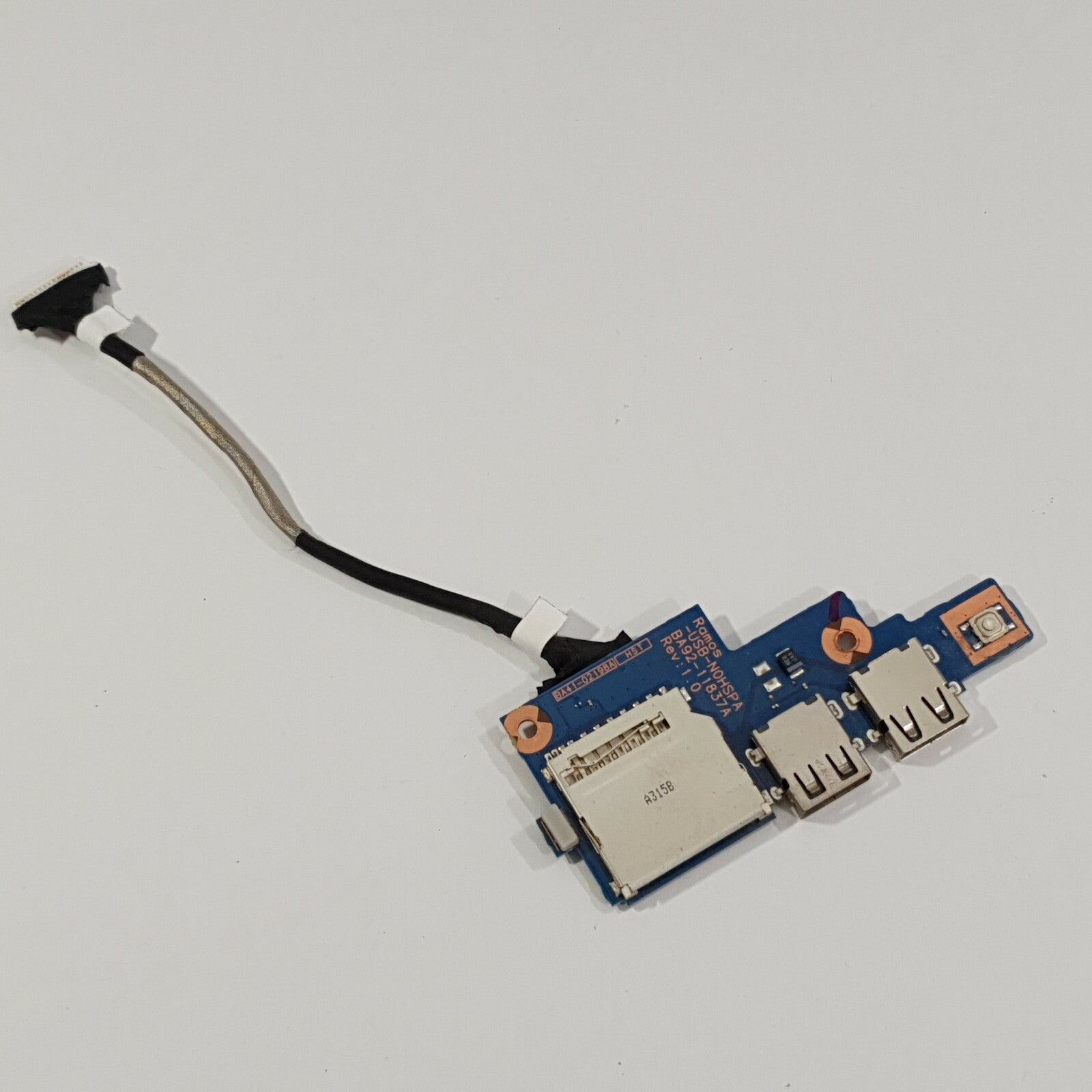 Samsung 370R NP370R5E Powerbutton USB SD I/O Board USB SD Card Reader Power