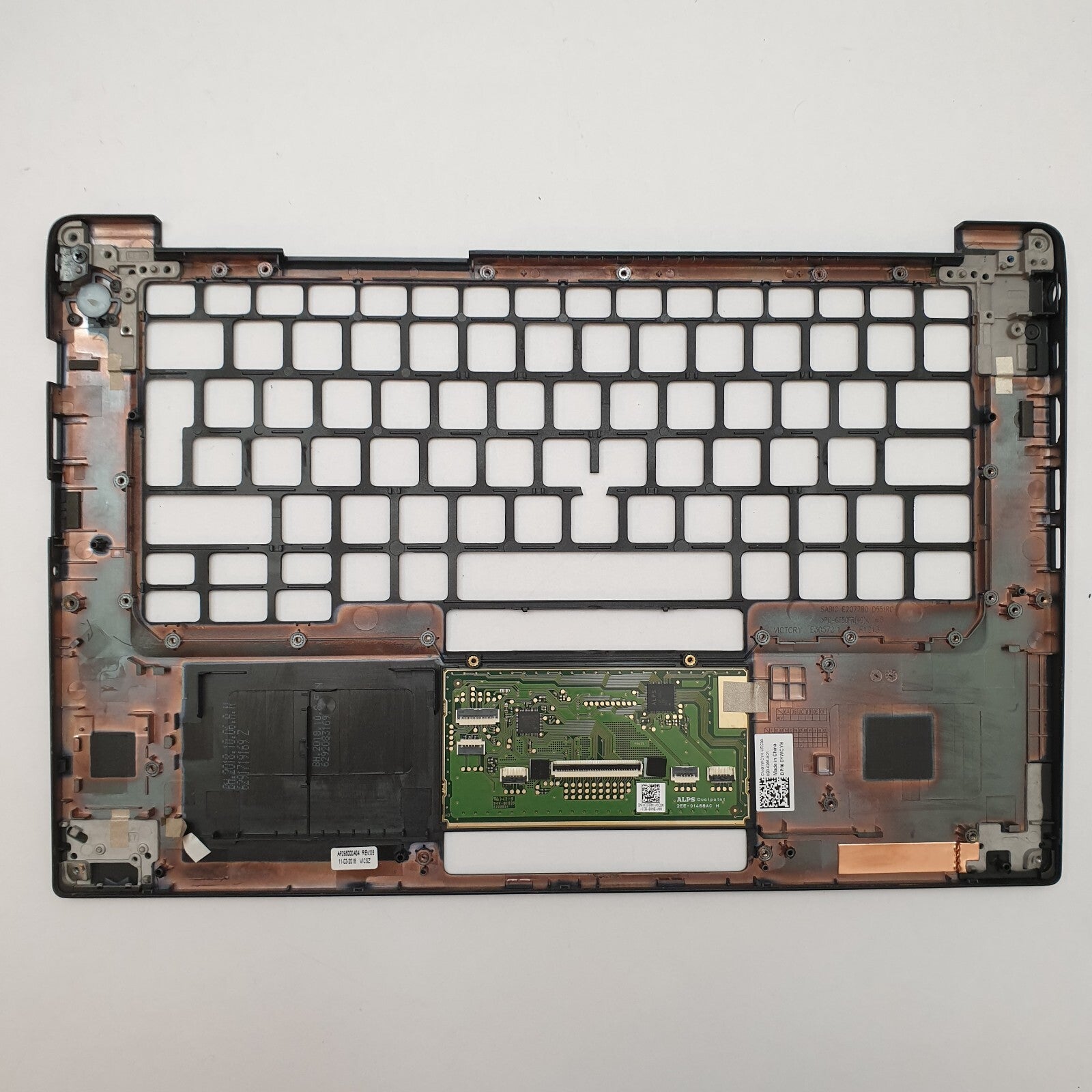 Dell Latitude 7490 Handauflage Palmrest Oberseite Gehäuseteil Topcase Schwarz – Bild 2