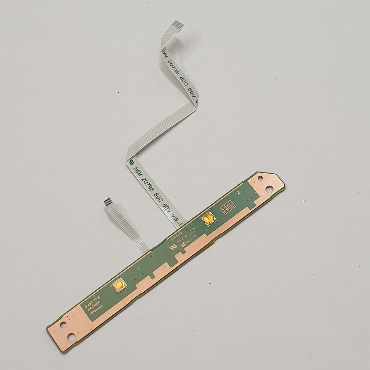 Toshiba Satellite Pro R50-C-107 Power Button Board Einschaltknopf Platine