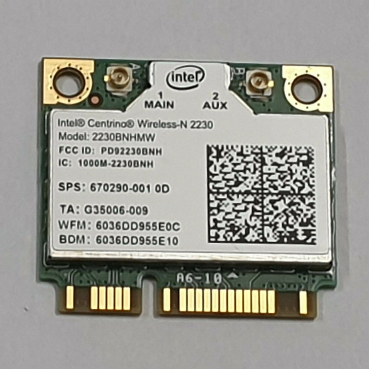Asus N76VJ WLAN Karte Wifi Card Intel Centrino Wireless N 2230 2230BNHMW