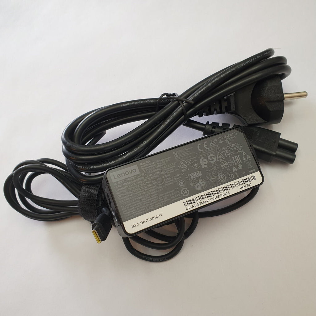 Original Lenovo Netzteil 45W USB C X280 T480 T490 X1 X395 X390 X13 T14 Yoga L13 – Bild 3