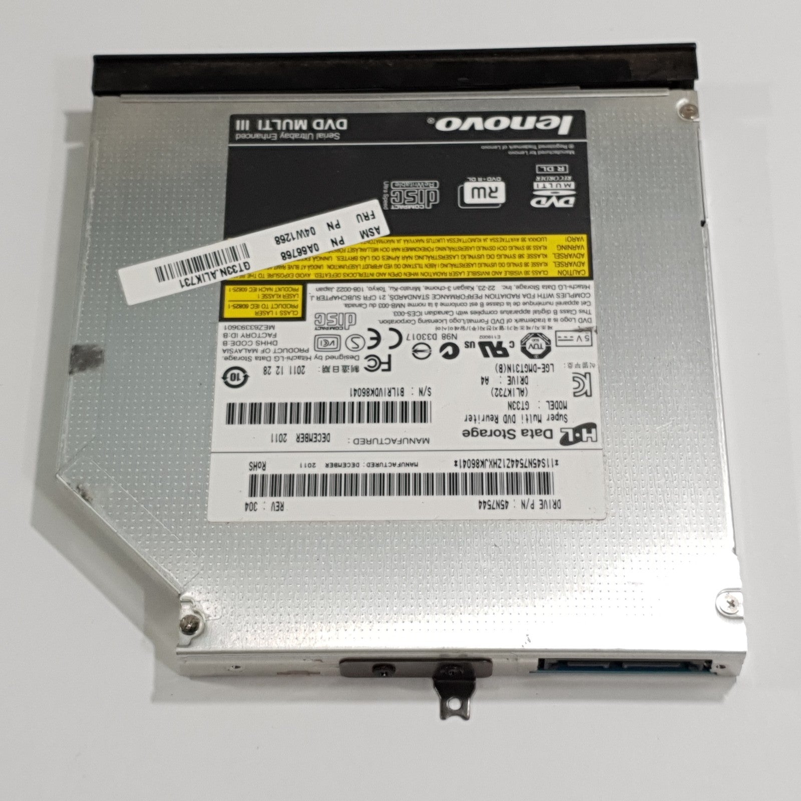 Lenovo ThinkPad L520 DVD Laufwerk mit Lenovo ThinkPad L520 DVD Laufwerk Brenner – Bild 2