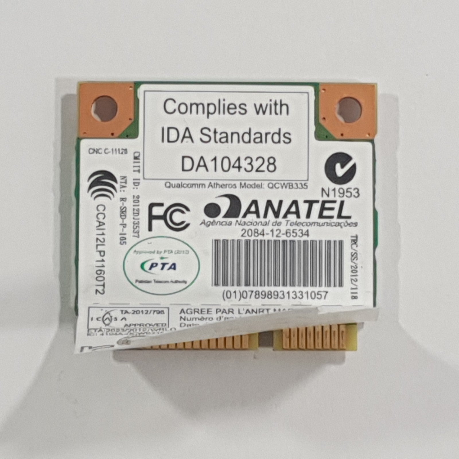 Acer Aspire ES1-511 WLAN Karte Wifi Modul QCWB335 T77H436.03 – Bild 2