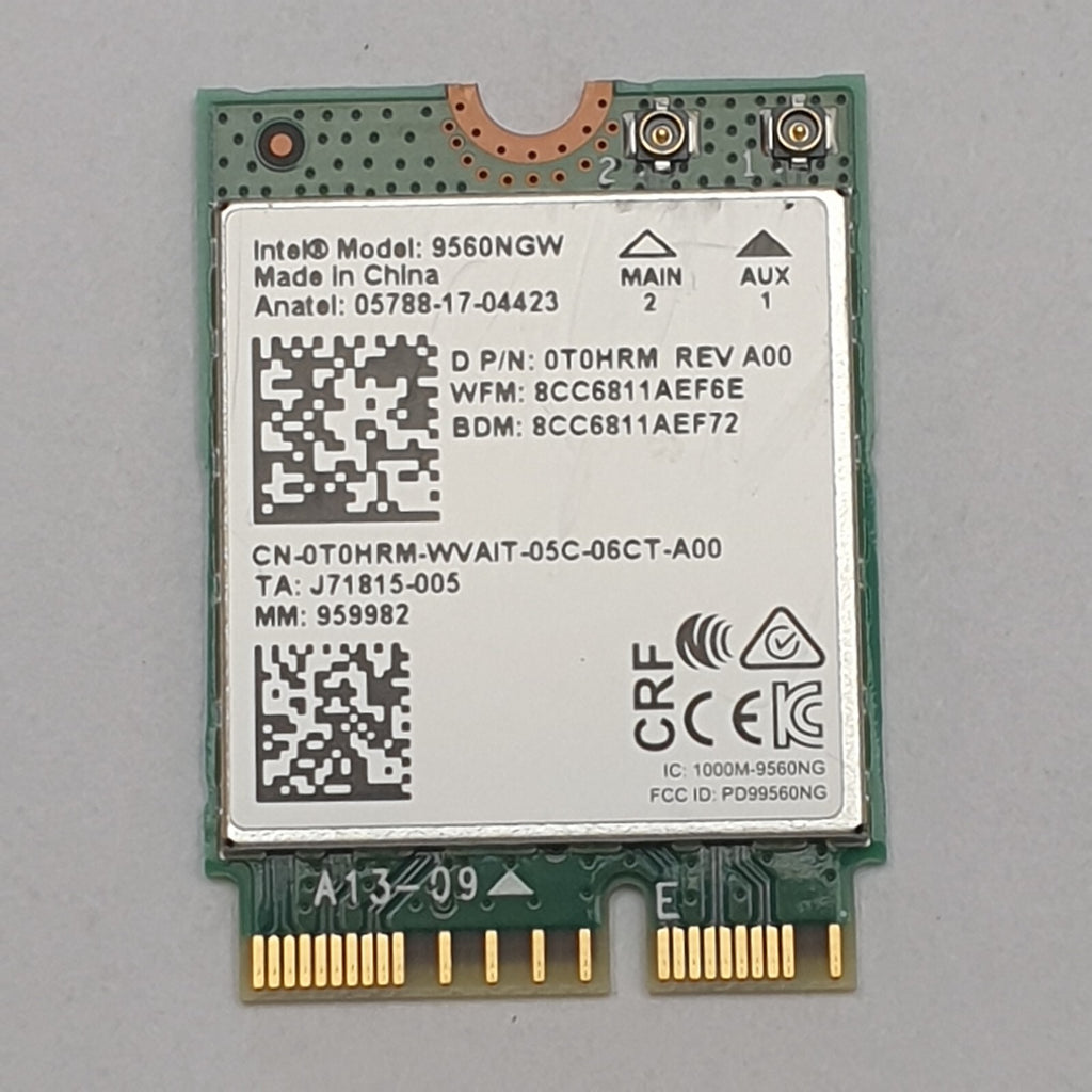 Dell Latitude 5400 WLAN Bluetooth Karte Intel 9560NGW Wireless Modul