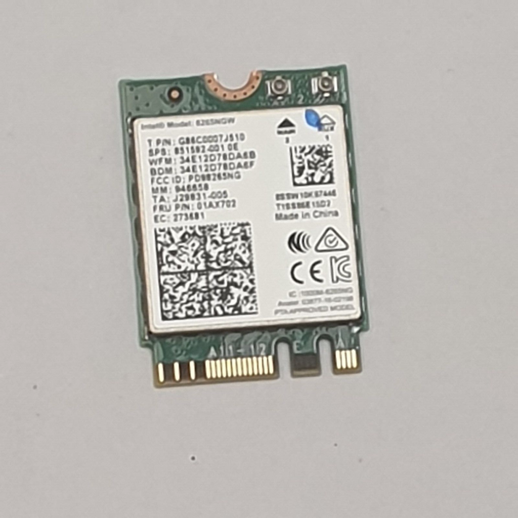 Lenovo ThinkPad T480 WLAN Karte Wifi Intel 8265NGW Wireless Modul