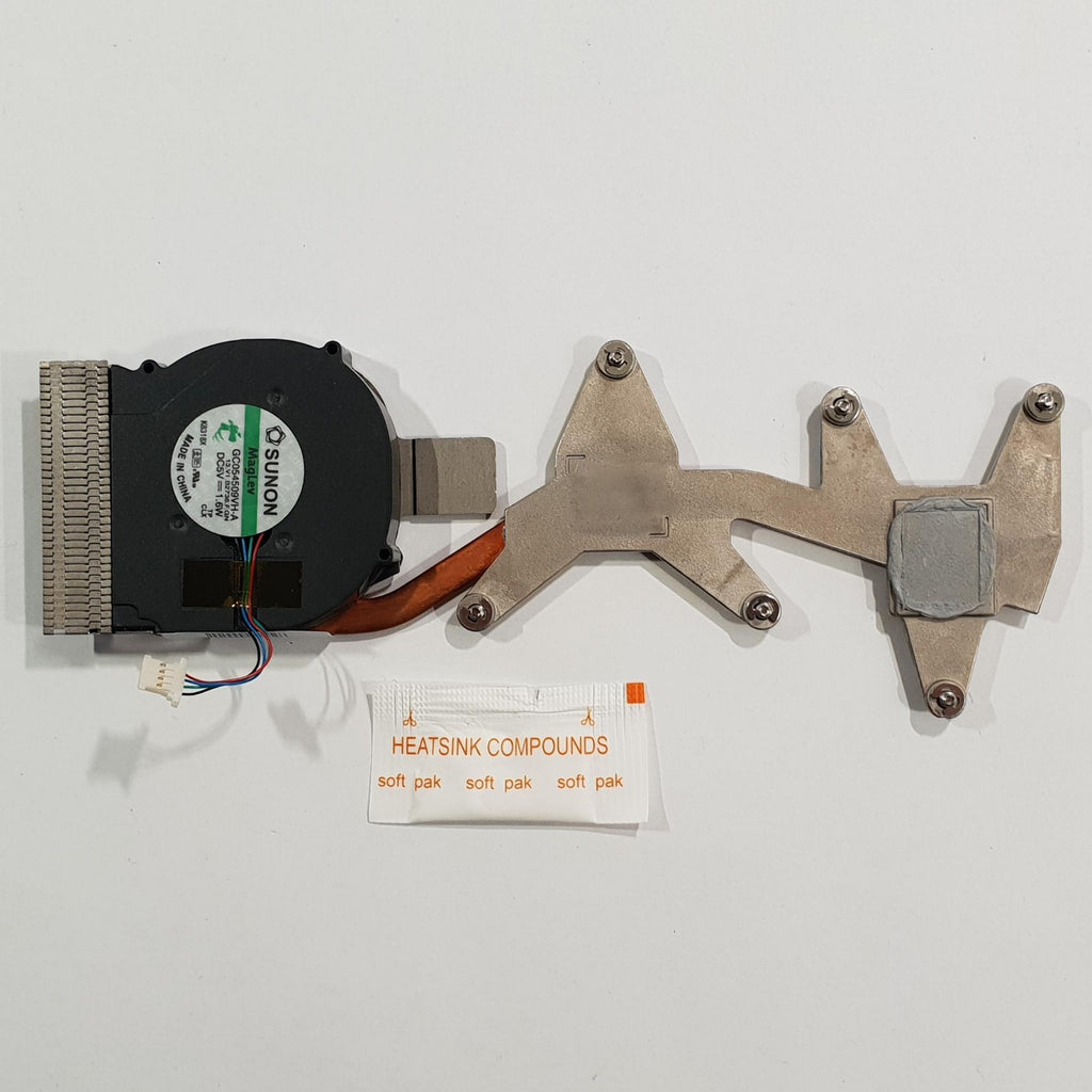 HP Compaq 2710p Kühler Heatsink Lüfter Fan mit Wärmeleitpaste – Bild 2