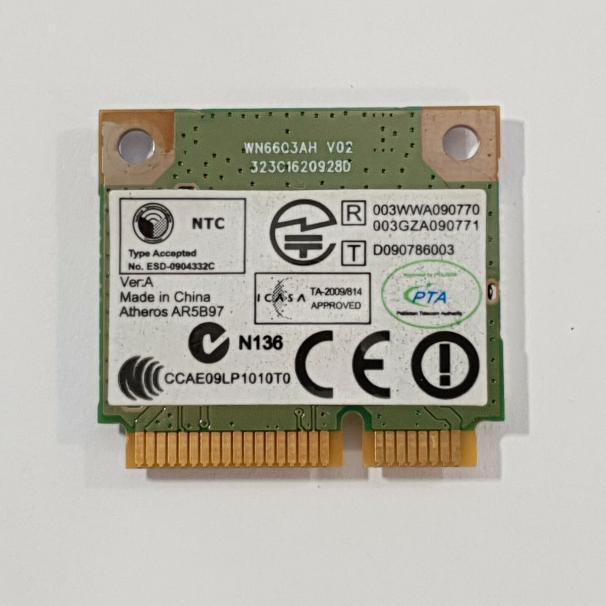 Acer eMachines E528 WLAN Karte Wifi Atheros AR5B97 Wireless Network Card