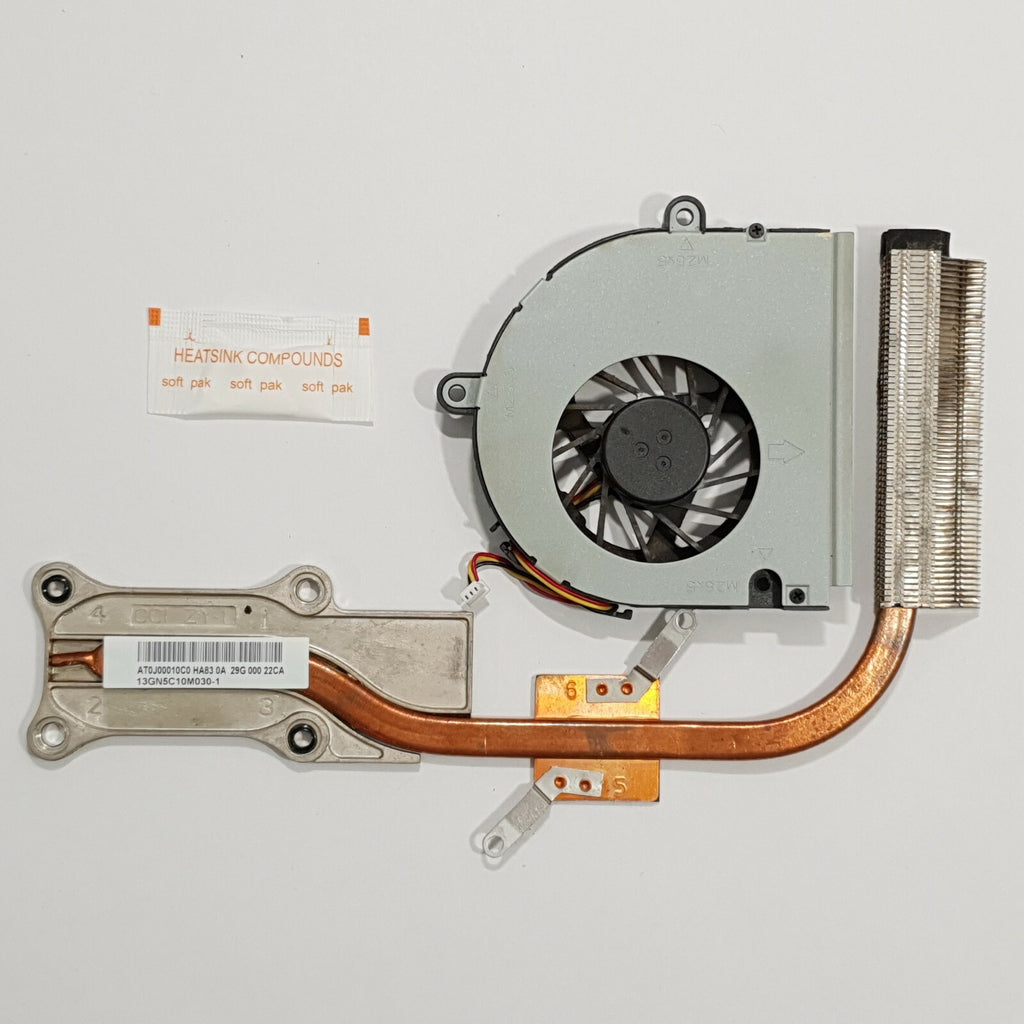 Asus X53B Kühler Lüfter Heatsink Fan CPU Kühlung inkl Wärmeleitpaste