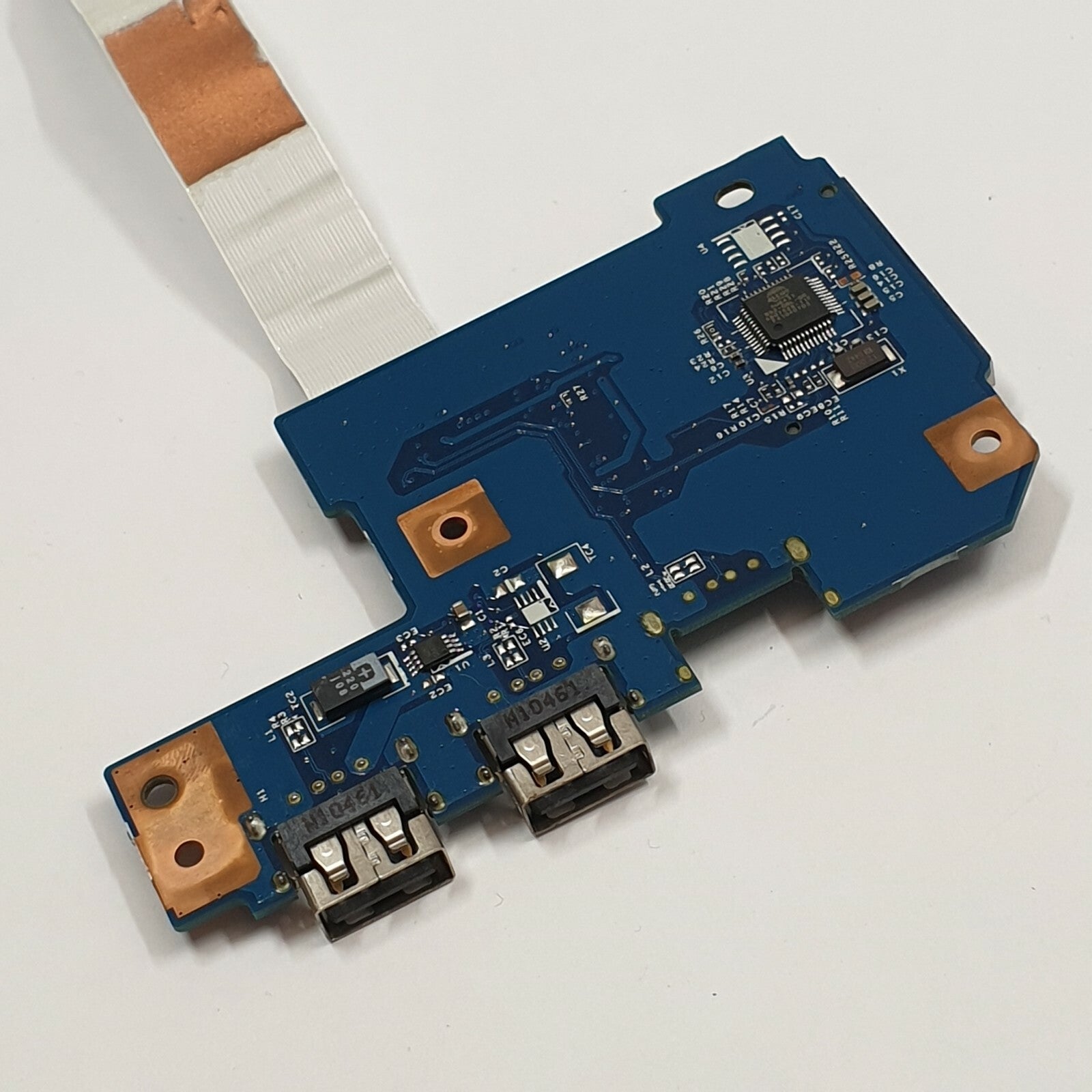 Acer eMachines G640 USB Kartenleser Board I/O Platine mit Flachbandkabel – Bild 2