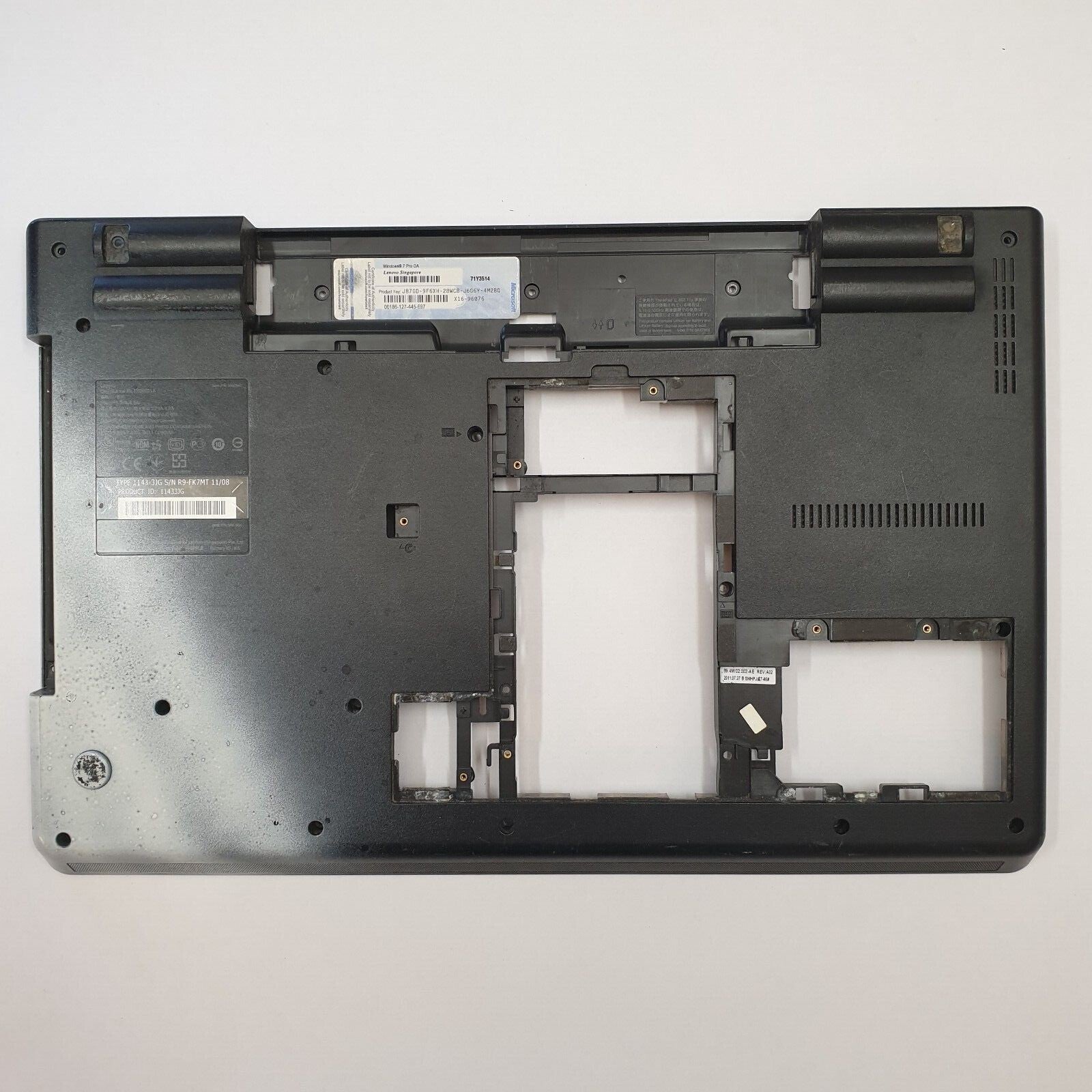 Lenovo ThinkPad Edge E520 Gehäuse Unterschale Unterteil Bottom Base Ersatzteil
