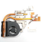 ACER Aspire 5551G Kühler Lüfter Heatsink Fan mit Wärmeleitpaste