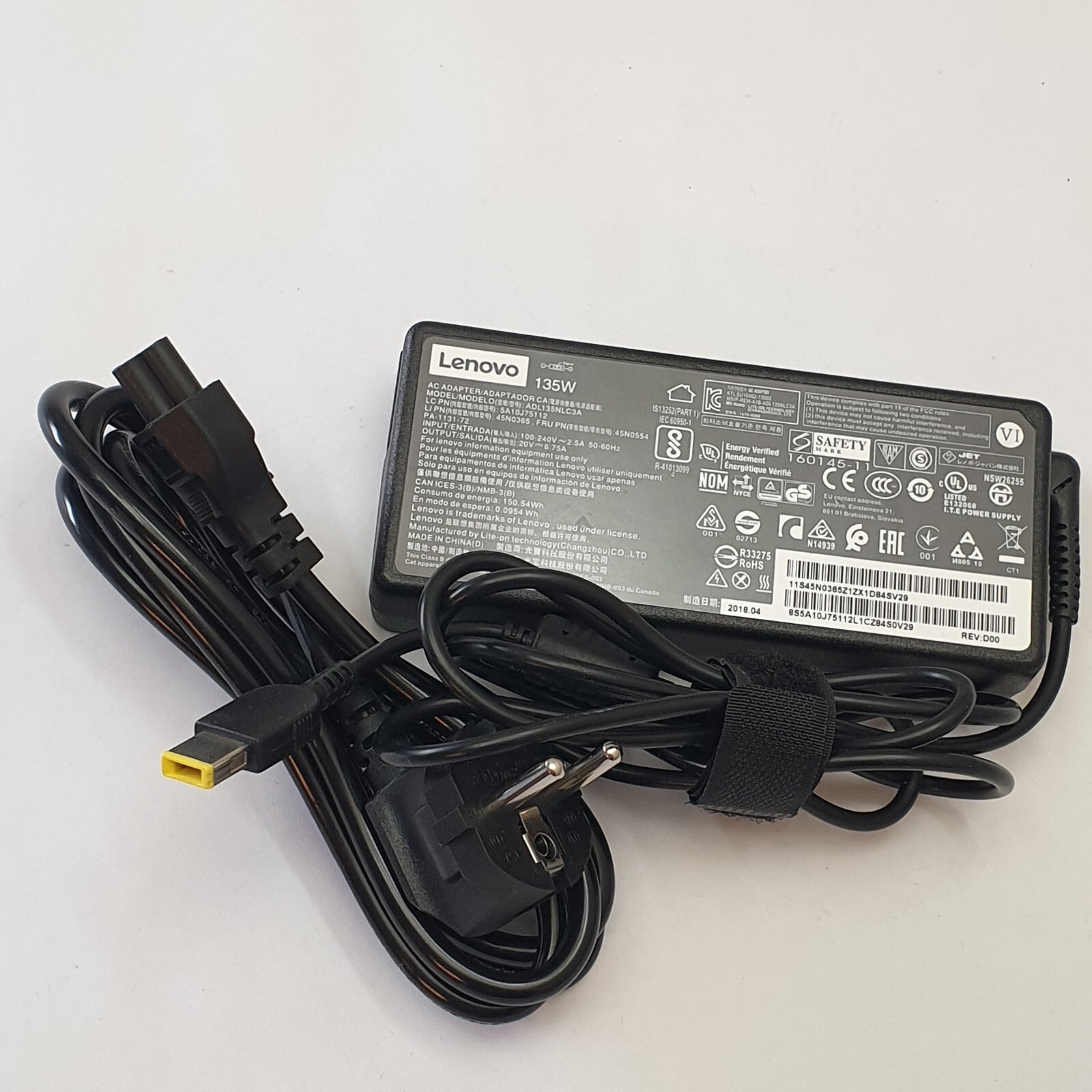 Original Lenovo 135W Netzteil ThinkPad P50, P51, P52, P53, T560, T570, T580
