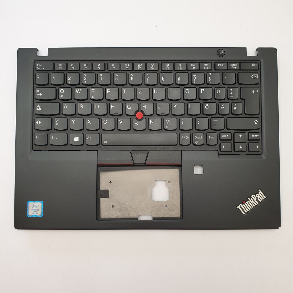 Lenovo ThinkPad X390 Handauflage Tastatur DE QWERTZ Palmrest Keyboard Backlit