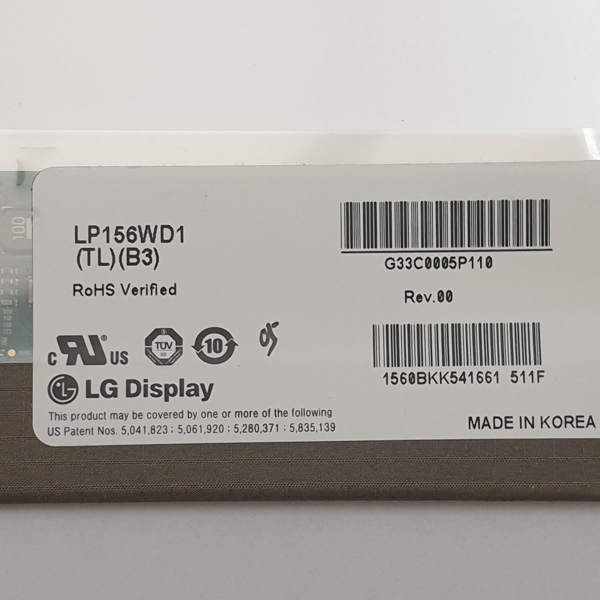 Toshiba Tecra S11 S11-14U HD+ Display 15.6 LP156WD1 TL B3 Panel LCD Bildschirm