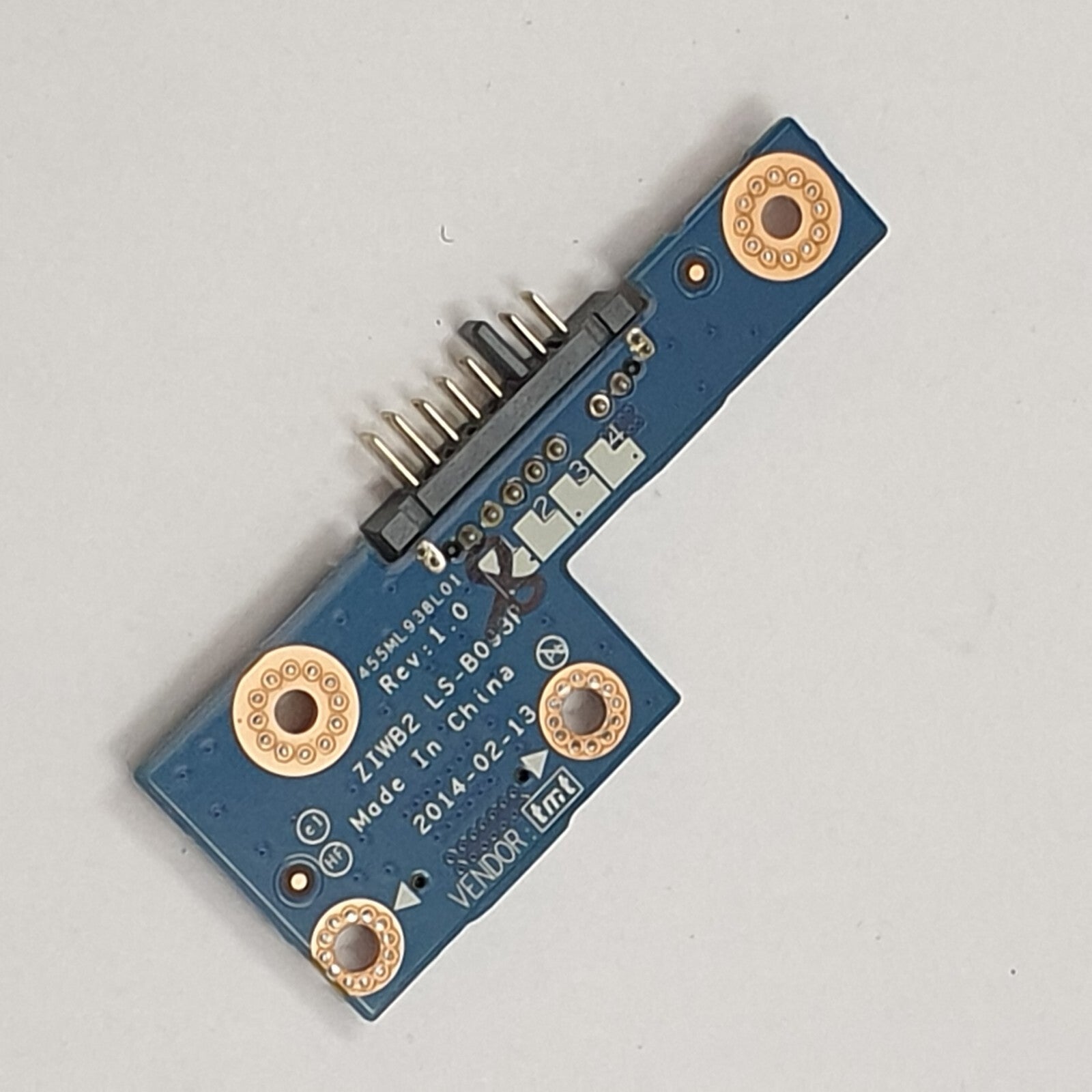 Lenovo E50-80 Batterie Akku Anschluss Board Battery Connector Platine – Bild 2