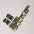 Fujitsu Lifebook U758 USB Audio LAN HDMI Board Platine I/O Karte