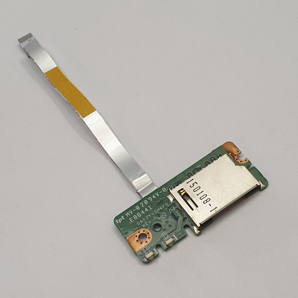 Acer Aspire E5-731 LED Card Card Reader Board SD Kartenleser Platine mit Kabel