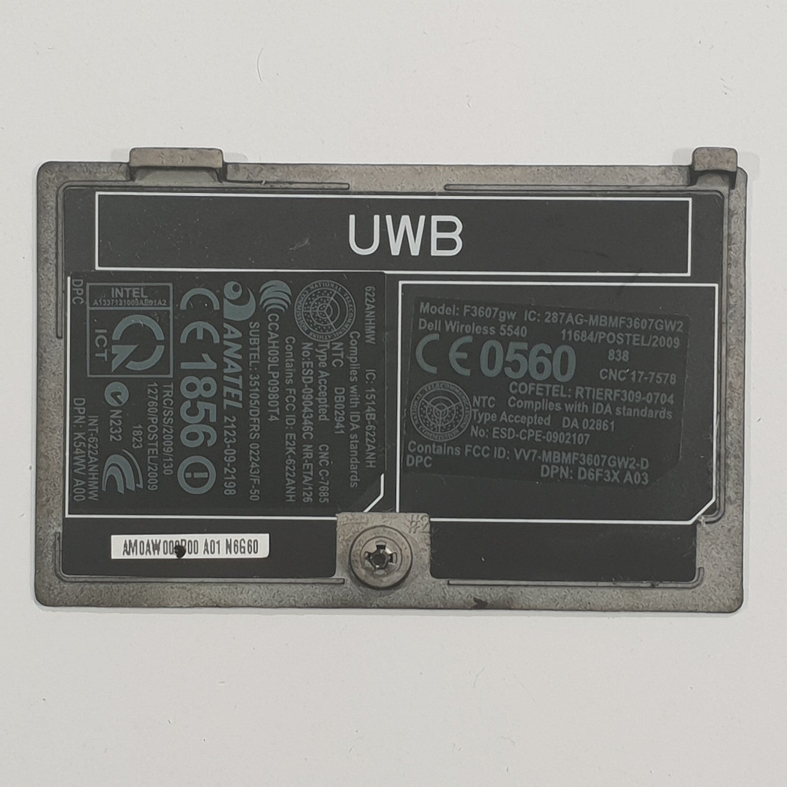 Dell Latitude E4310 WWAN Abdeckung WIFI Gehäuse Abdeckung Unterschale – Bild 2