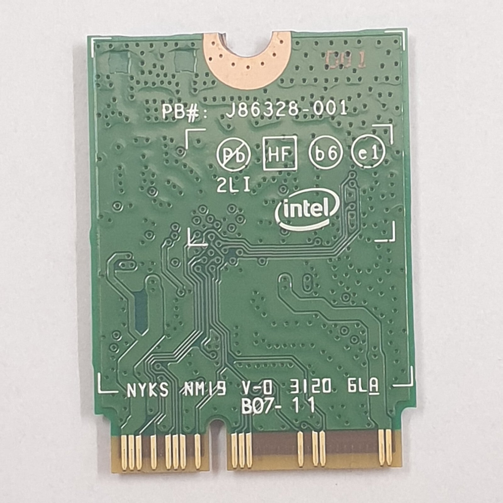 Dell Latitude 5310 WLAN Bluetooth Karte Intel AX201NGW WLAN Bluetooth Karte – Bild 2