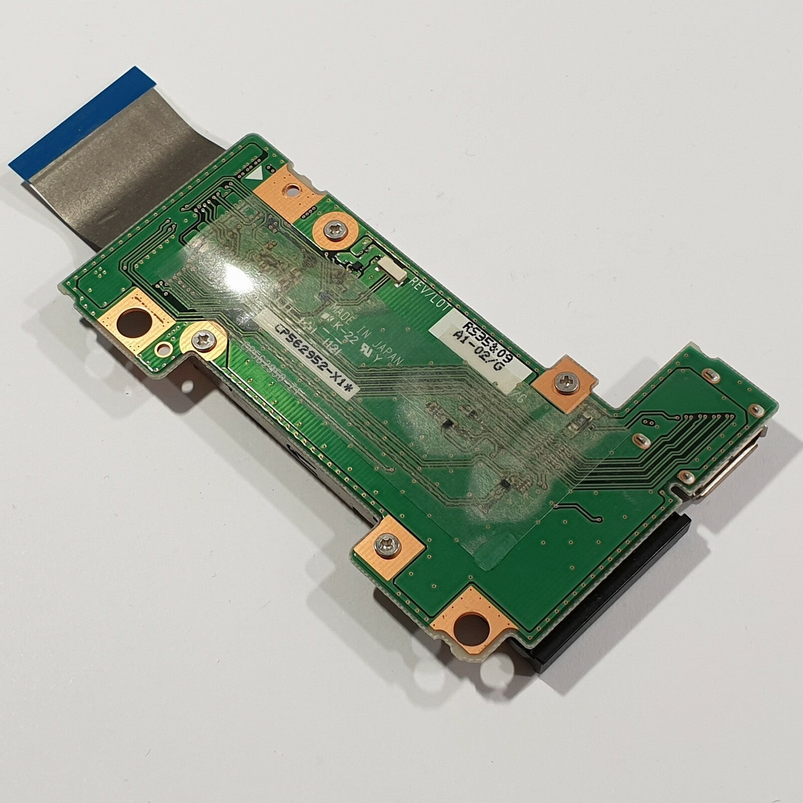 Fujitsu Lifebook P702 Express Kartenleser eSATA Board I/O Platine – Bild 2