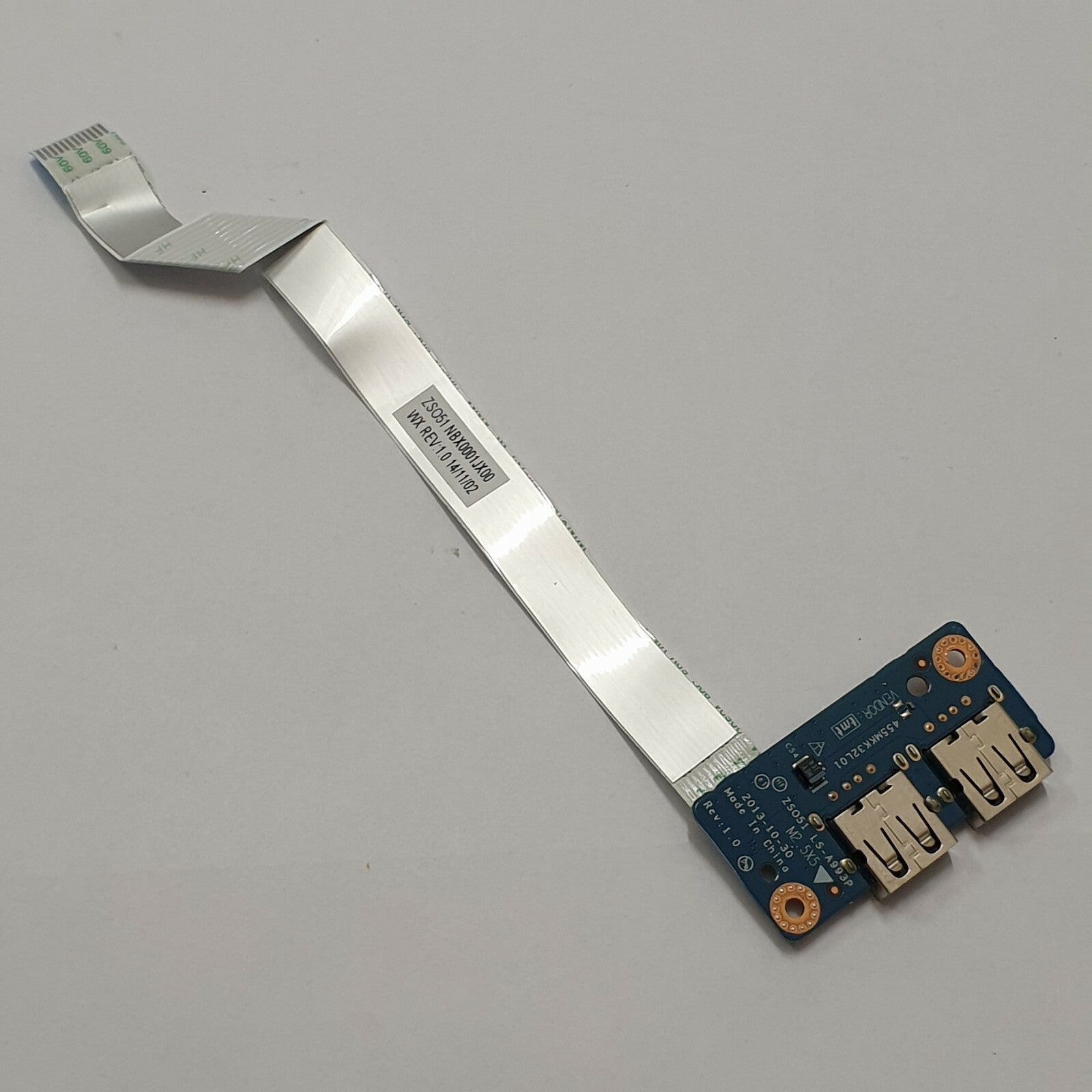 HP Compaq 15-r185nd USB Port Board USB Port Platine mit Kabel – Bild 2