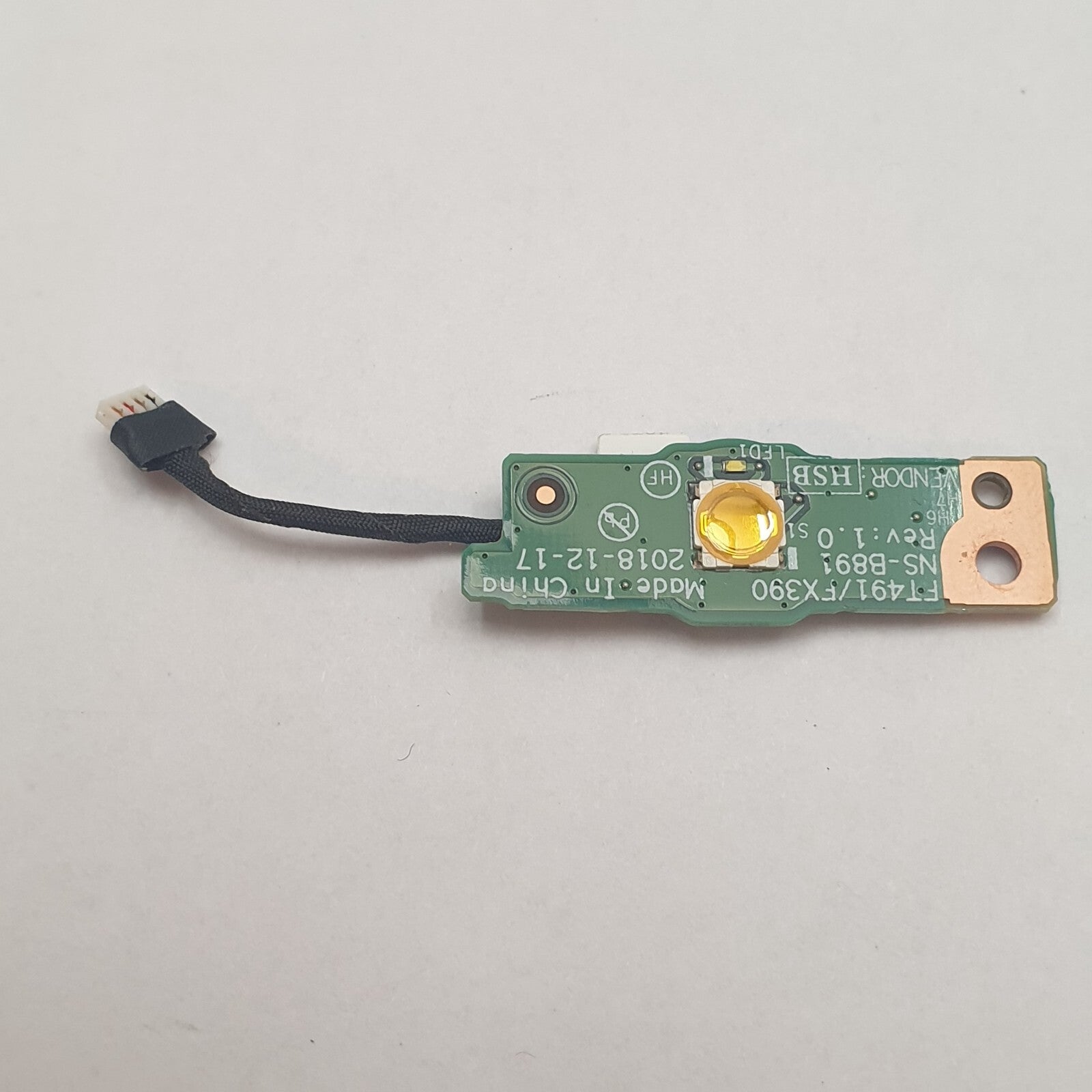 Lenovo ThinkPad X13 Gen 1 G1 Power Button Board Einschaltknopf Platine Schalter