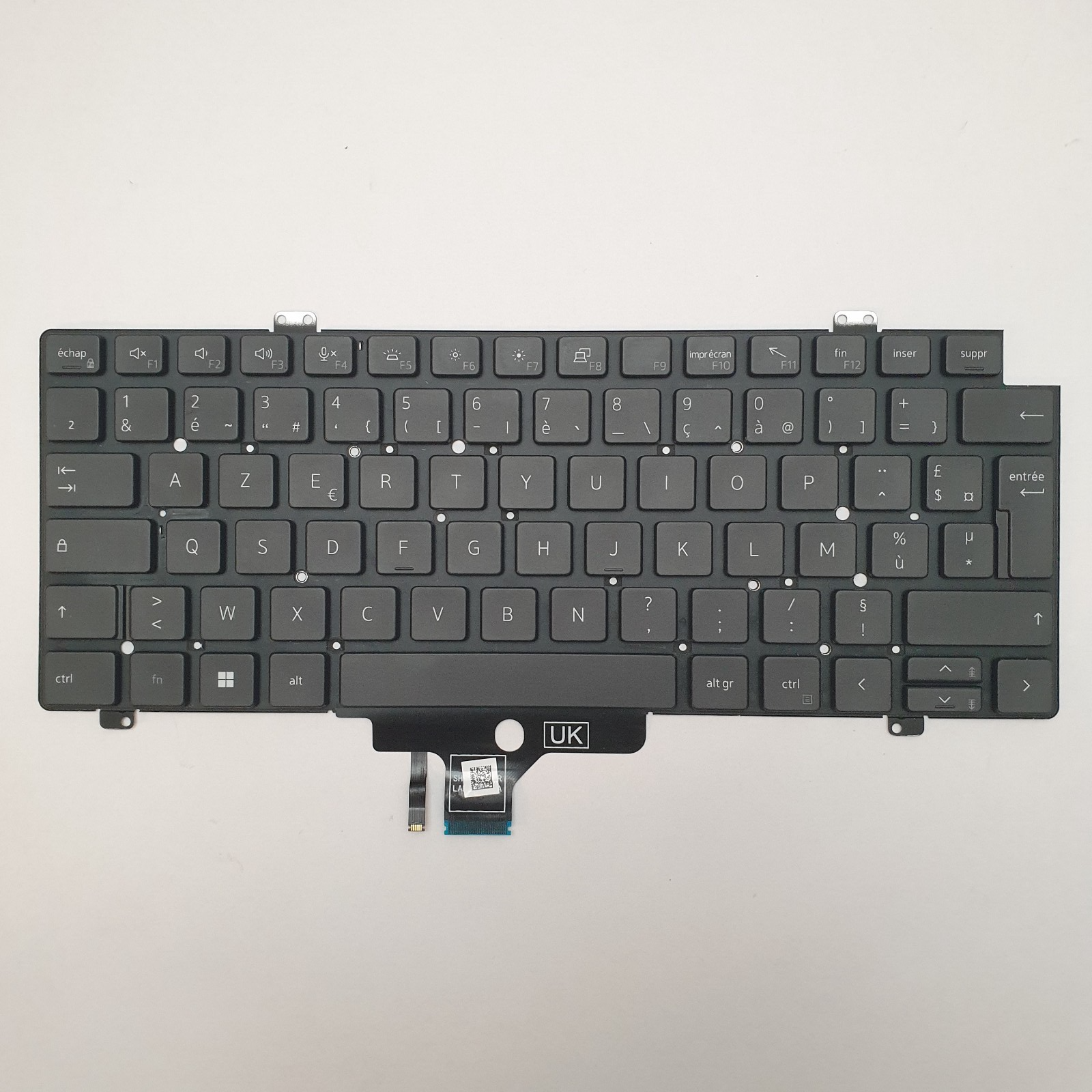 Dell Latitude 5420 Keyboard French AZERTY Clavier francais FRA Tastatur