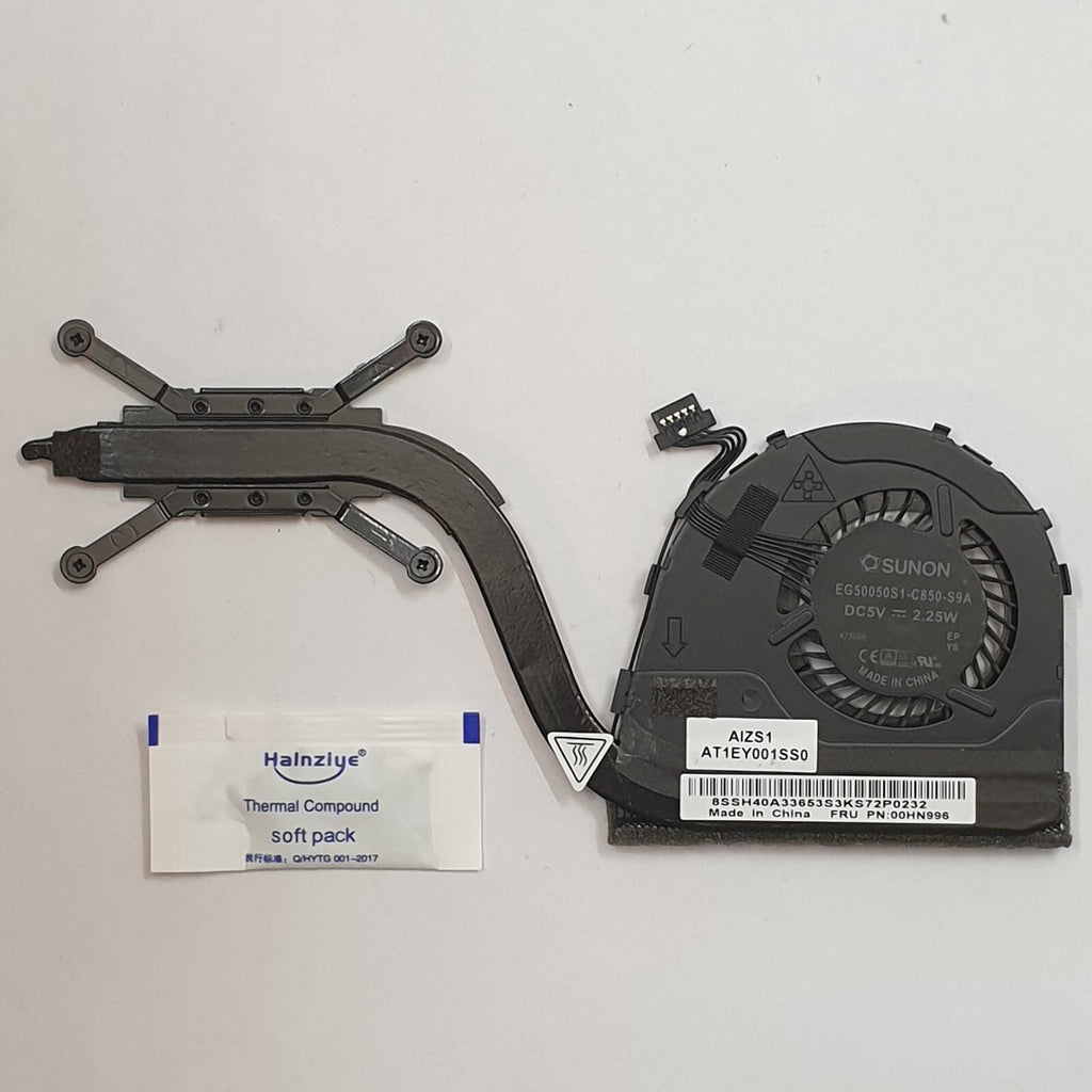 Lenovo ThinkPad Yoga 260 CPU Kühler Lüfter Heatsink Fan mit Wärmeleitpaste