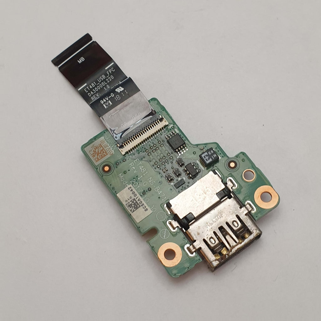 Lenovo ThinkPad T480s USB Anschluss Platine I/O Board