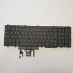 Dell Latitude 5510 Tastatur Nordic QWERTY Beleuchtet Keyboard Pointer Backlit